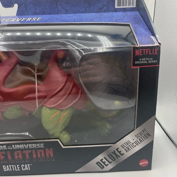 NEW Masters of the Universe MOTU Masterverse Revelation Battle Cat Deluxe - Picture 3 of 13